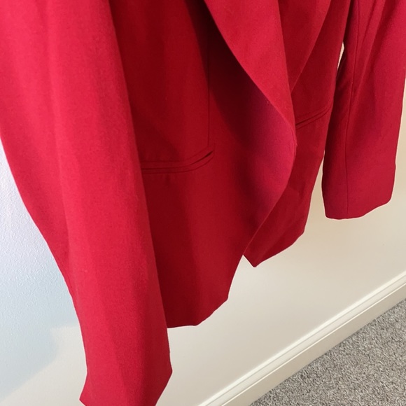 Shopbop Basics Classic Red Blazer - Picture 4 of 9